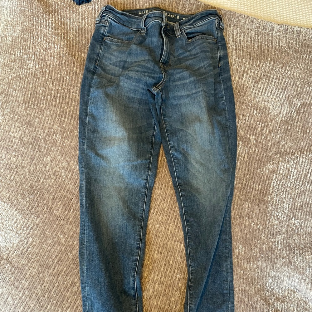 American eagle jeggings size 8 long